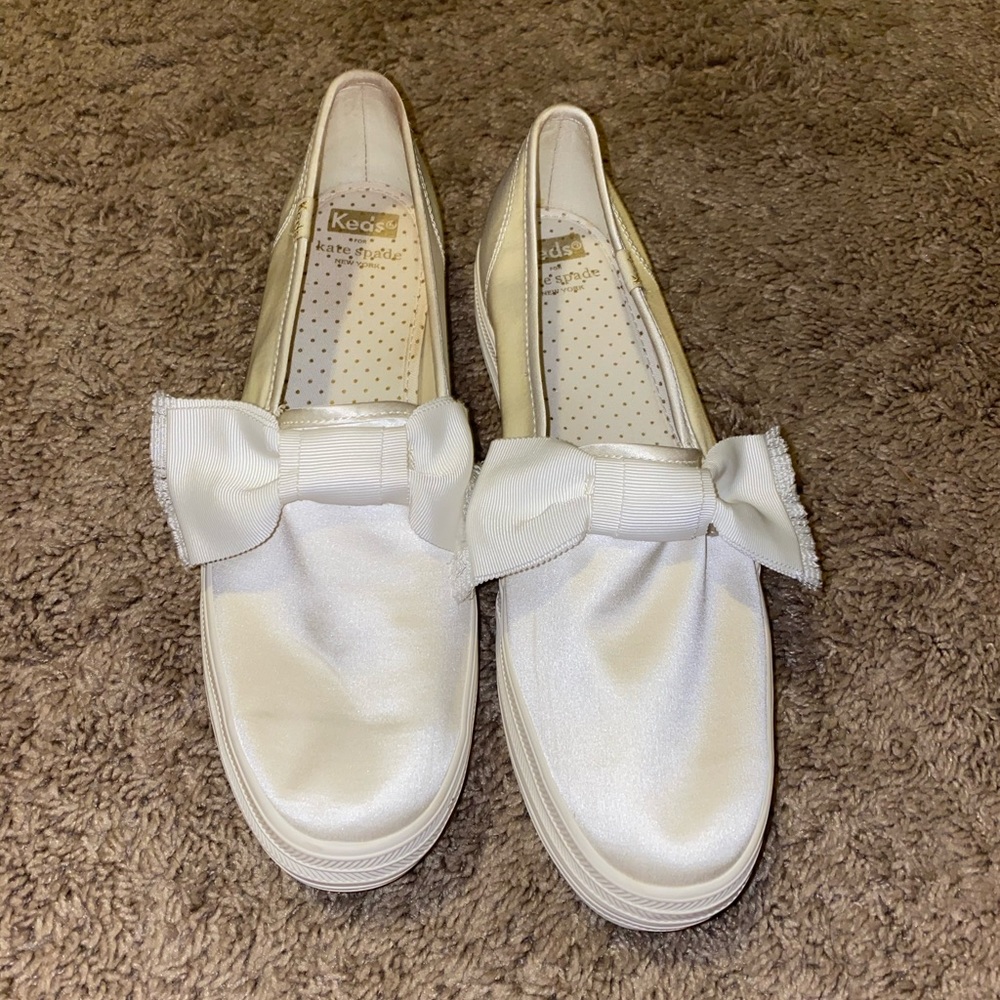 Kate space satin Bow Keds